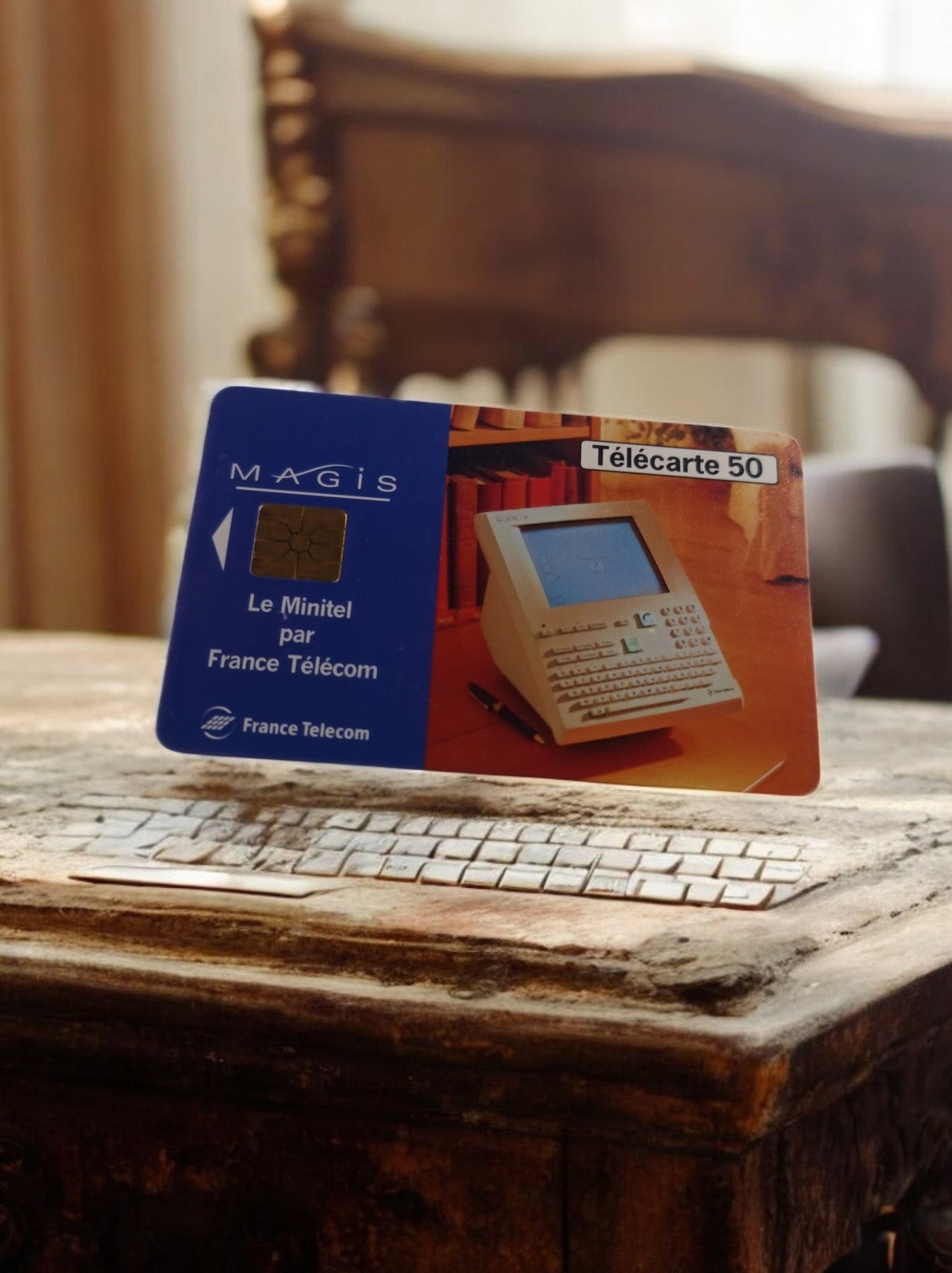 Télécarte 50 unités Magis Minitel France Télécom vintage carte téléphonique