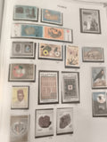 Timbres Maroc thématiques fleurs oiseaux minéraux architecture philatélie