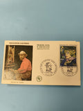 Ancienne enveloppe 1er jour 1965 Toulouse-Lautrec philatélie Gala artistes Paris