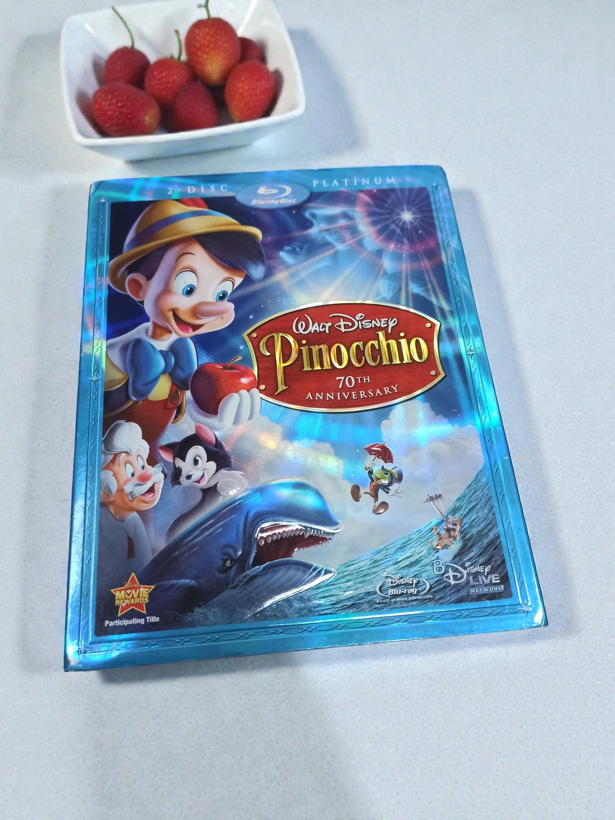 Blu-ray Disney Pinocchio édition 70e anniversaire coffret collector français