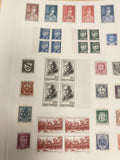 Lot timbres France anciens oblitérés et neufs Philatélie De Gaulle Pétain