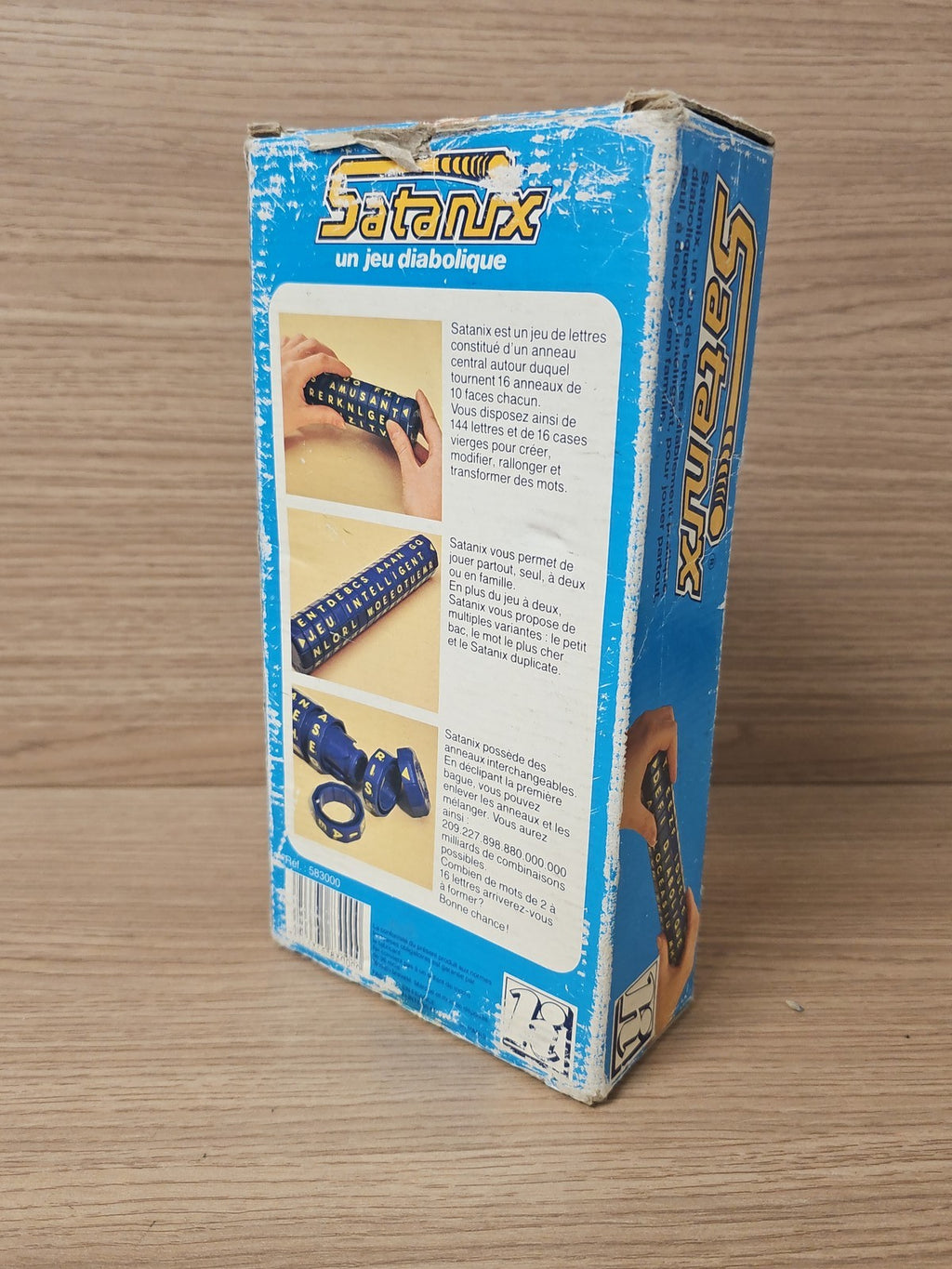 Casse-tête Satanix ancien vintage rétro jeu de réflexion collectionneur rare