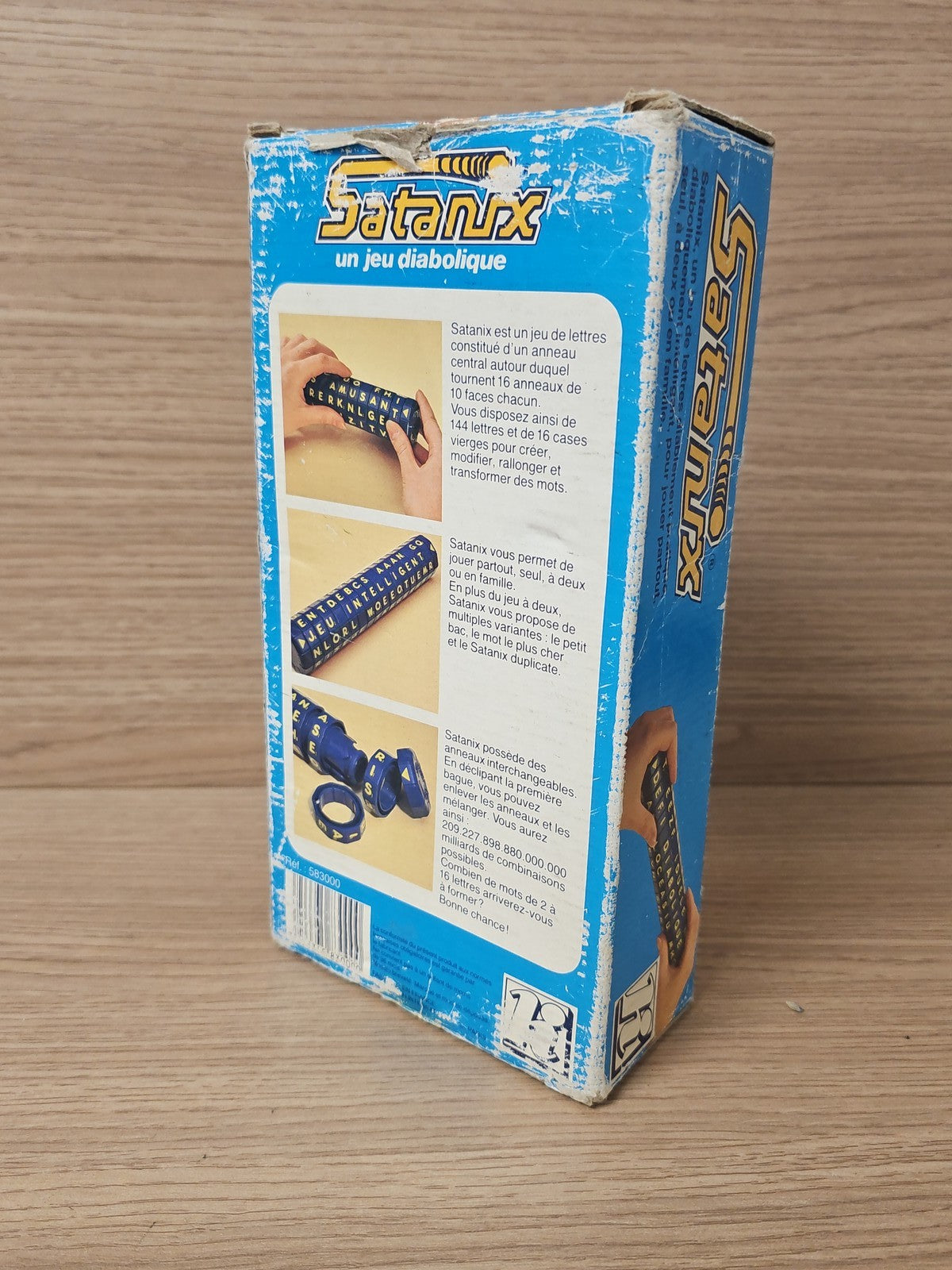 Casse-tête Satanix ancien vintage rétro jeu de réflexion collectionneur rare