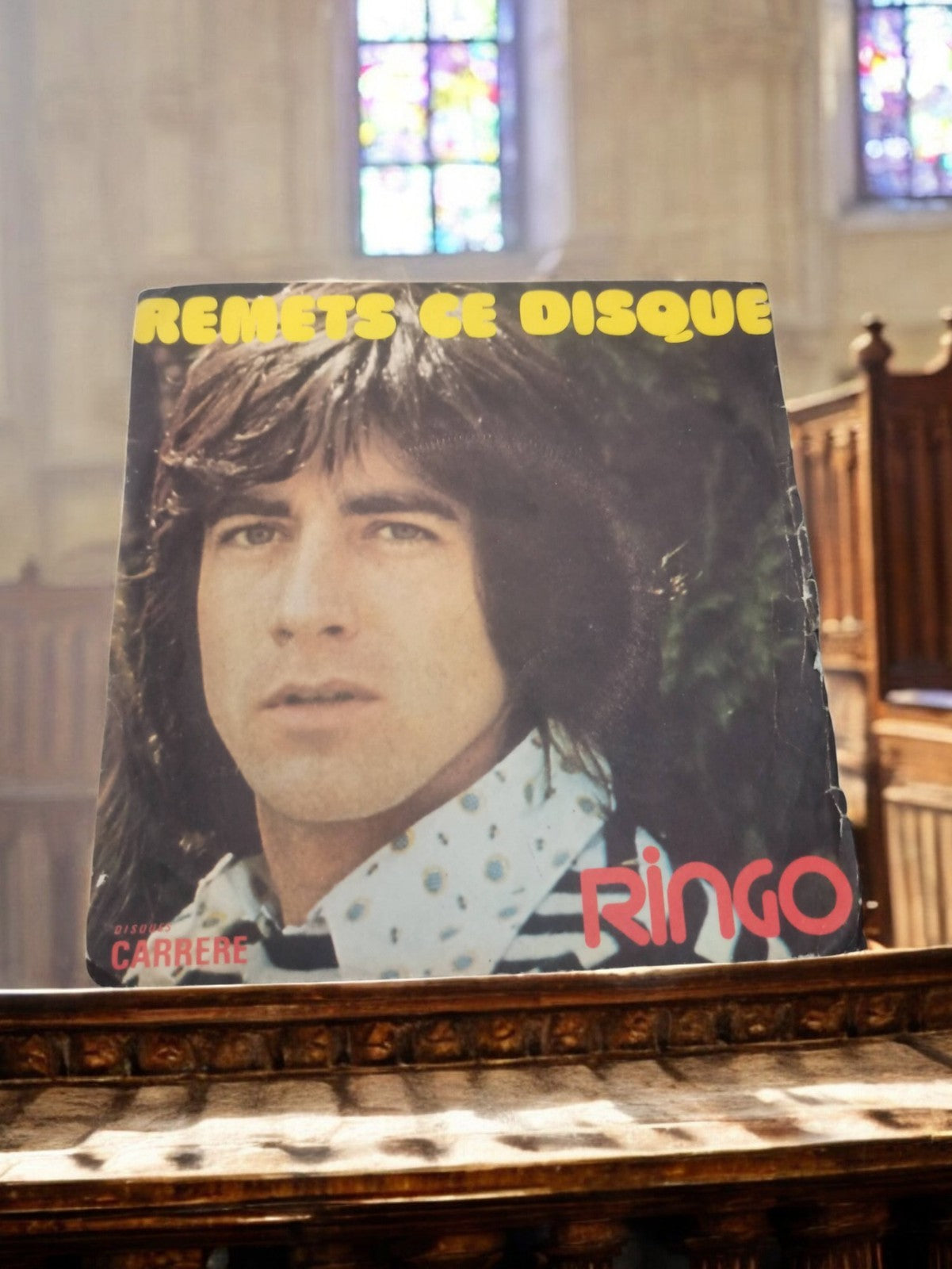 Disque vinyle 45 tours Ringo Remets ce disque vintage Carrere pochette photo
