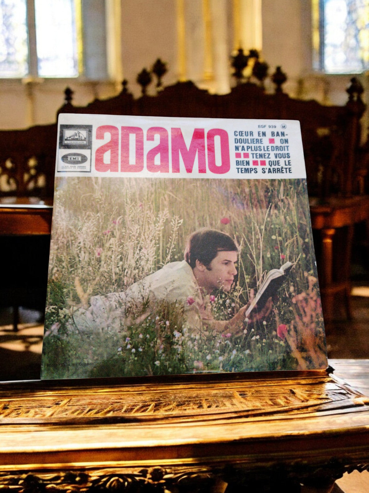 Vinyle 45 tours Adamo - Édition vintage à découvrir !