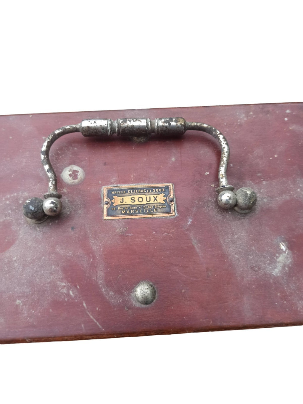 Appareil pile médicale ancienne interrupteur coffret bois vintage rétro déco