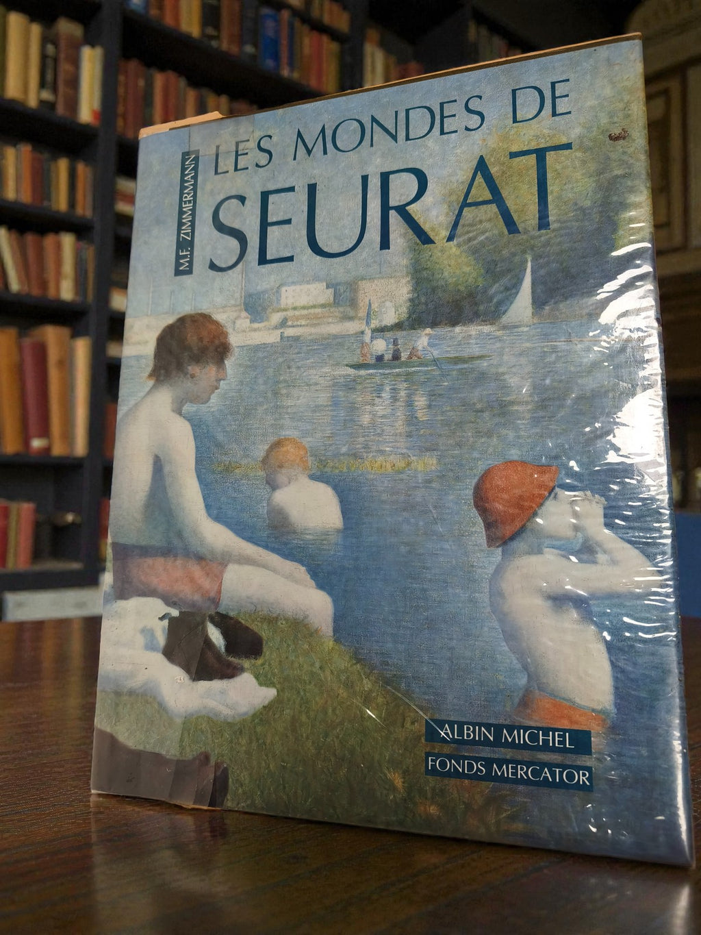 Livre ancien Les mondes de Seurat Zimmermann art vintage grand format rare