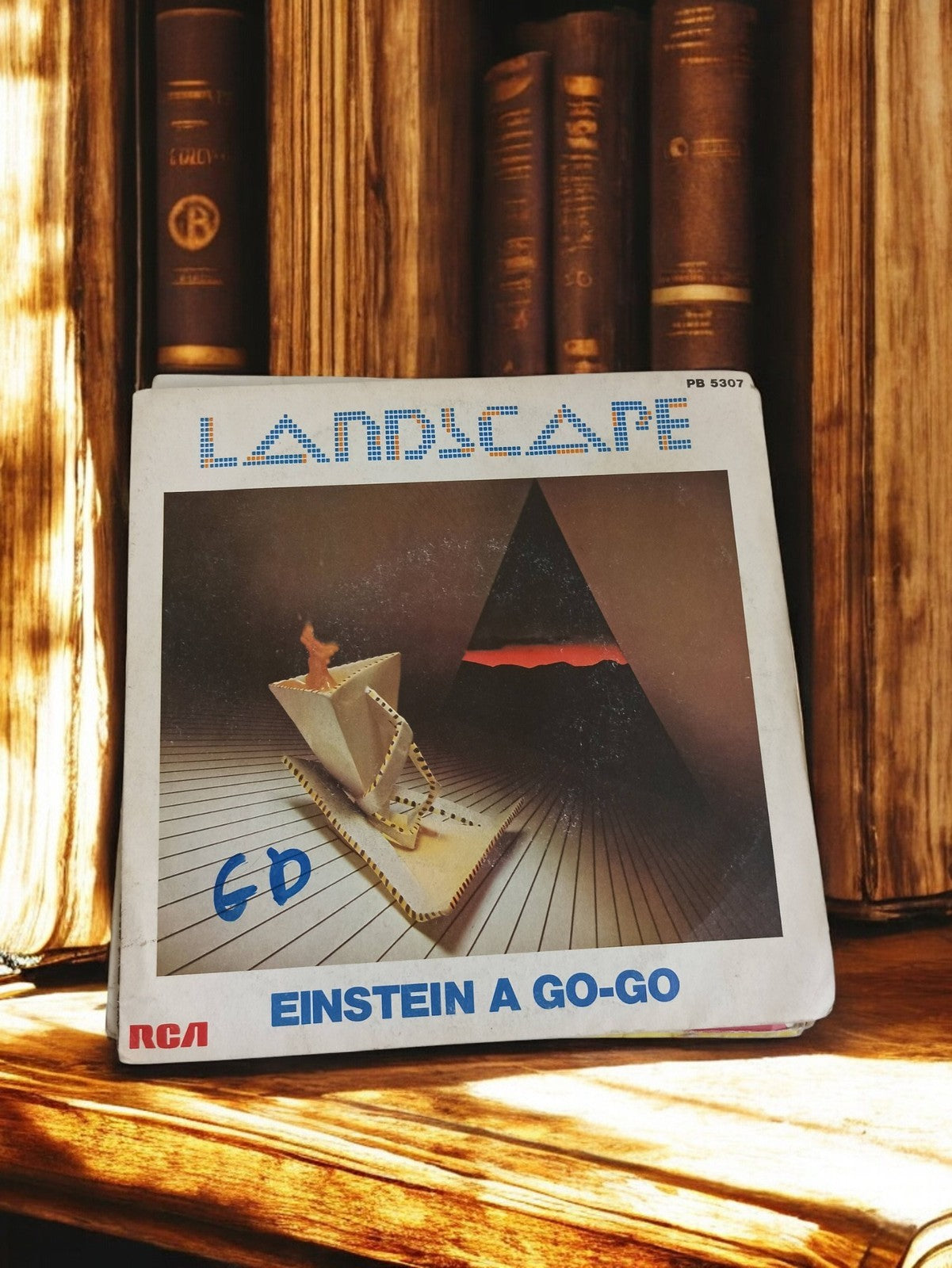 Vinyle 45 tours Landscape Einstein A Go-Go RCA vintage rétro musique années 80