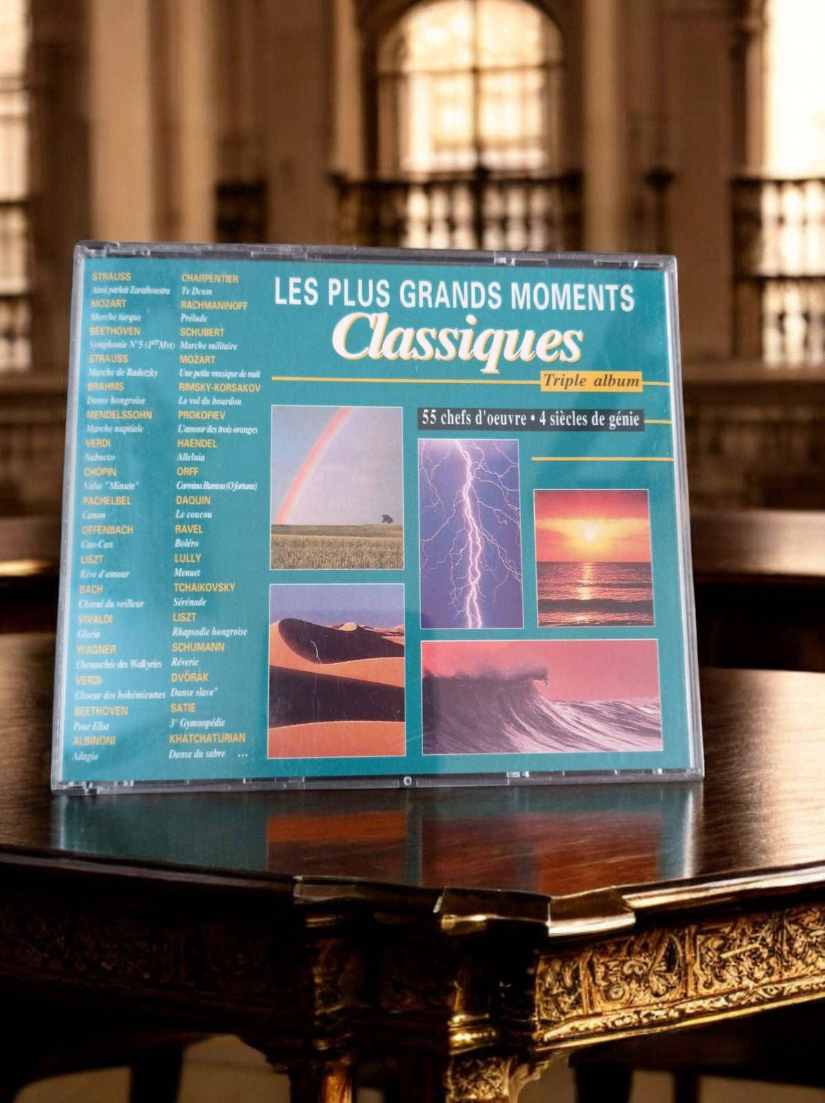 CD Triple Album Les Plus Grands Moments Classiques musique classique