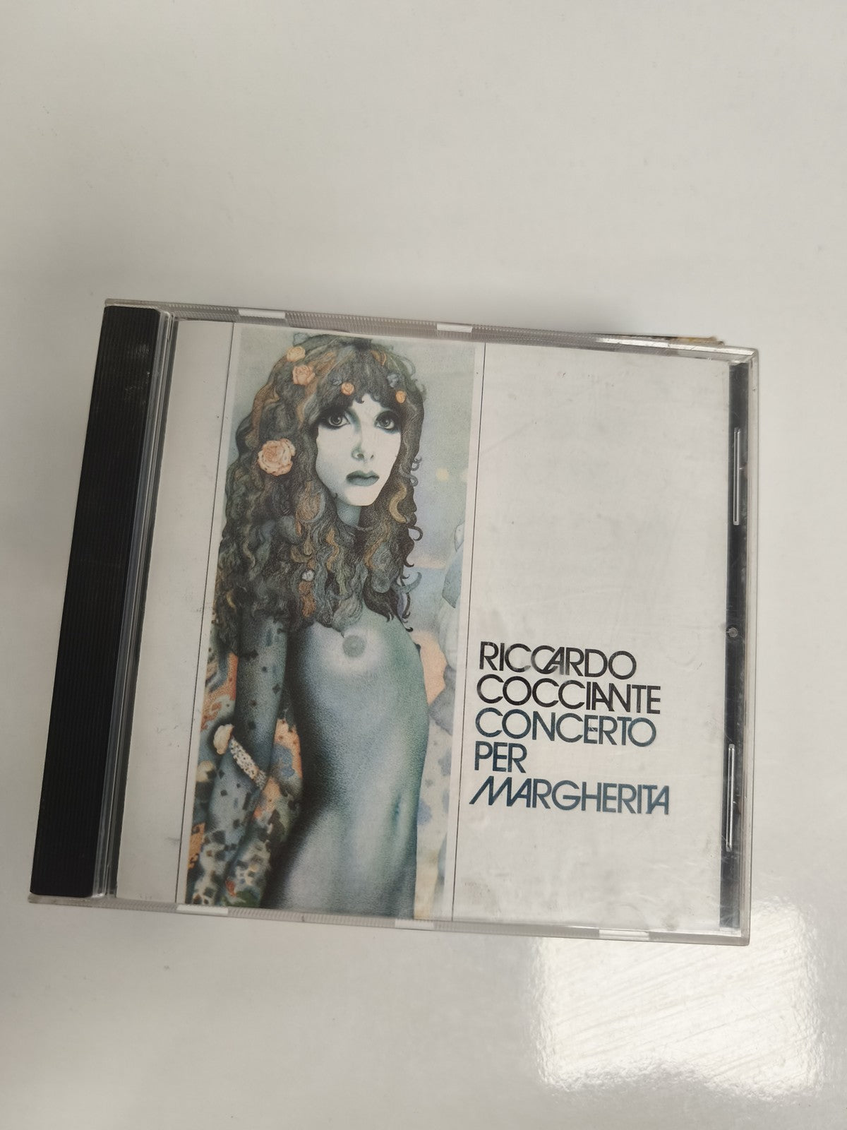 CD Riccardo Cocciante Concerto per Margherita pochette illustrée musique