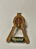 Pin's ancien rétro Rambol collection vintage badge broche France années 80 90