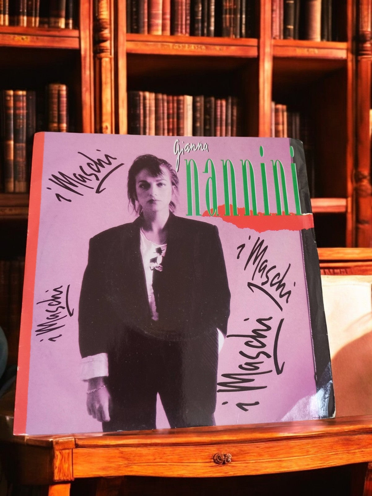 Vinyle 45 tours Gianna Nannini i Maschi vintage disque rétro années 80