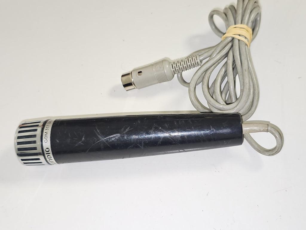 Microphone ancien Grundig GDM 317 vintage rétro rare collection audio allemand
