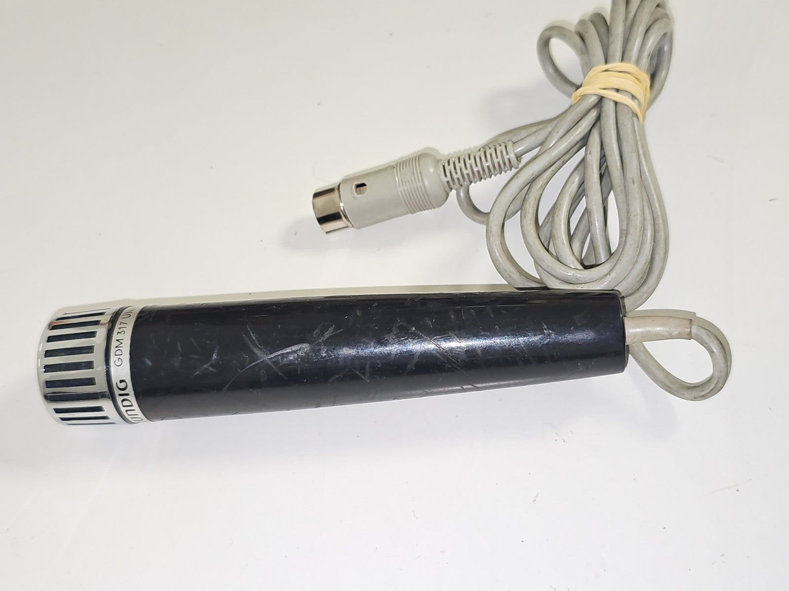 Microphone ancien Grundig GDM 317 vintage rétro rare collection audio allemand