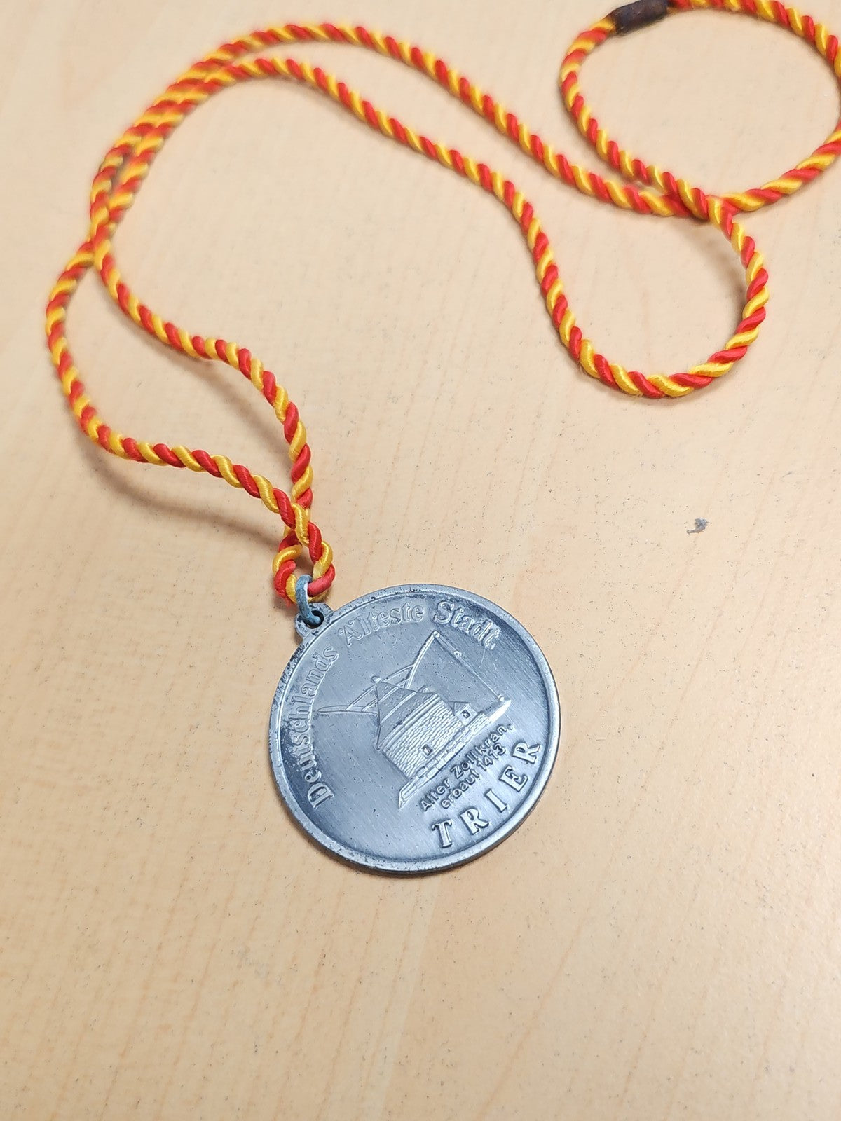Médaille ancienne vintage Trier Allemagne Deutschalnds älteste Stadt collection