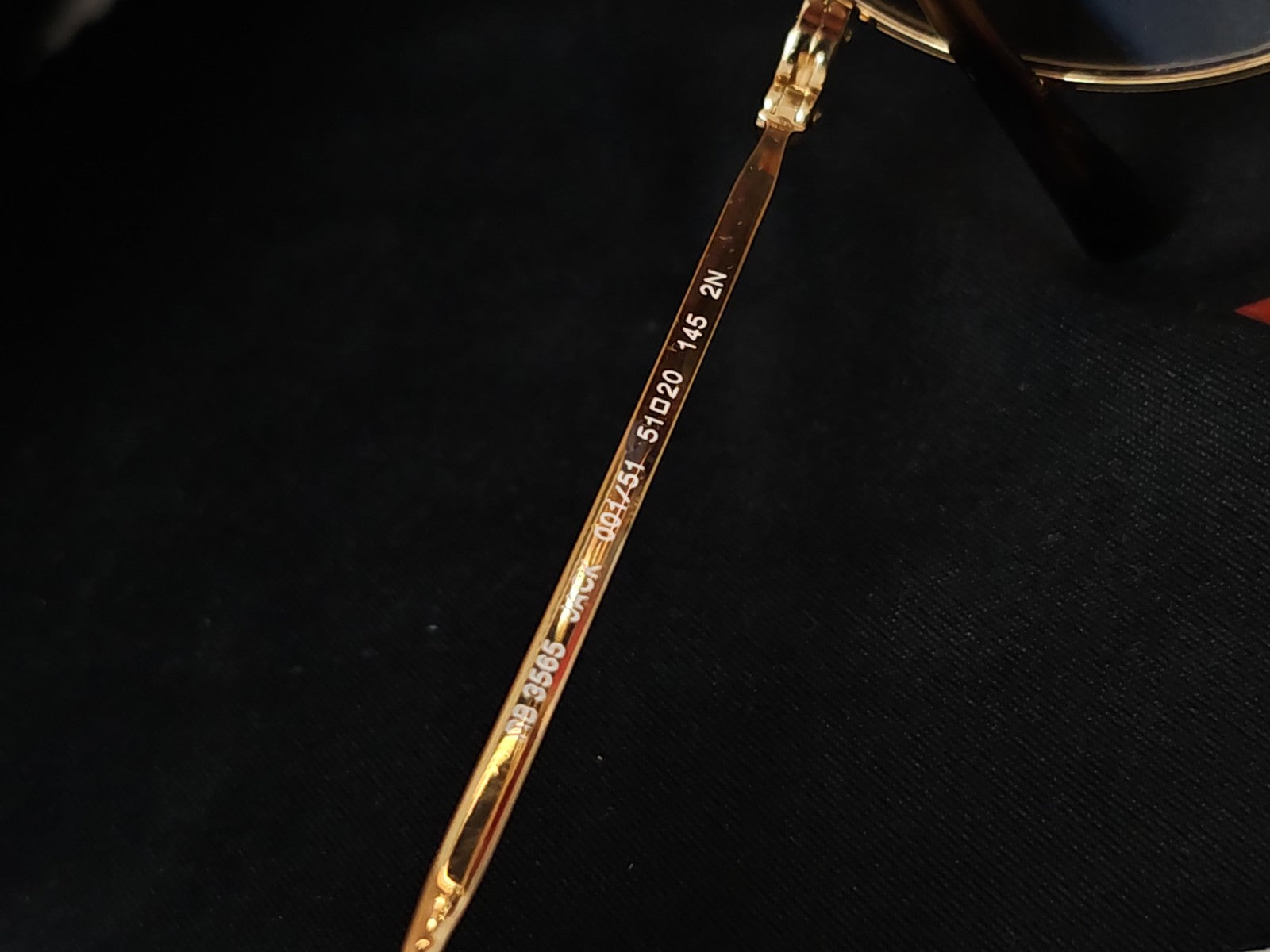 Lunettes de soleil Ray-Ban RB3565 homme/femme, monture classique, occasion