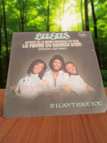 Vinyle 45 tours Bee Gees Stayin' Alive ancien rétro La Fièvre du Samedi Soir
