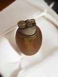 Briquet de table ancien vintage, forme ovoïde, grand format rétro déco