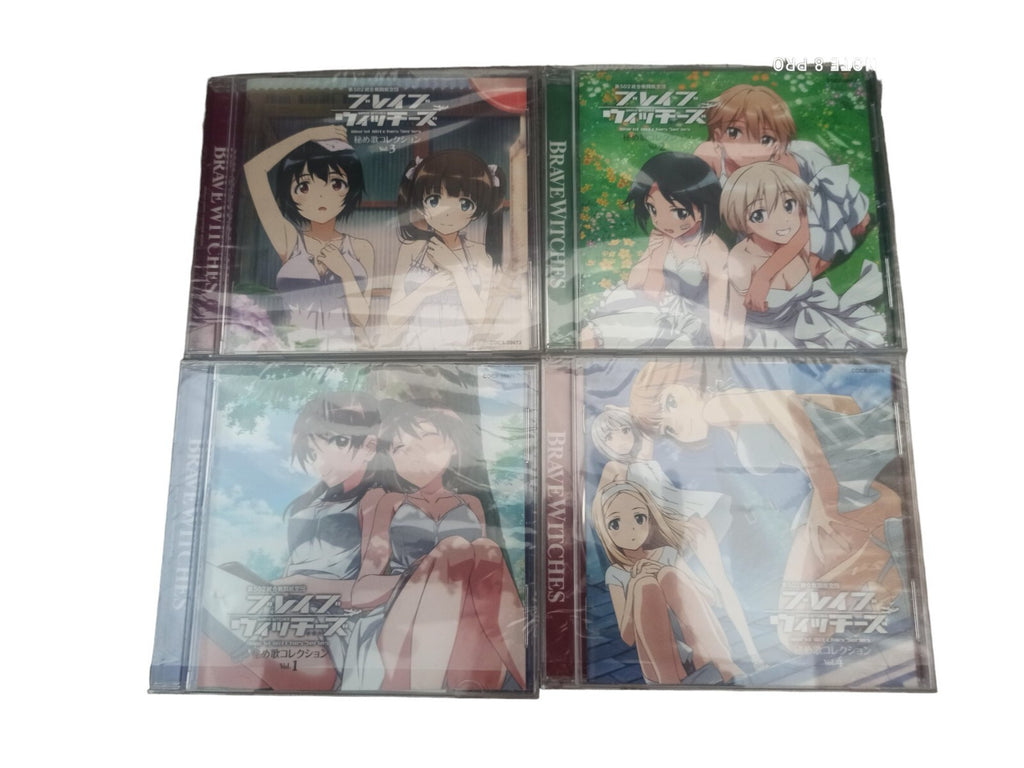 Lot 6 CD OST Brave Witches Strike Witches neufs sous blister anime japonais