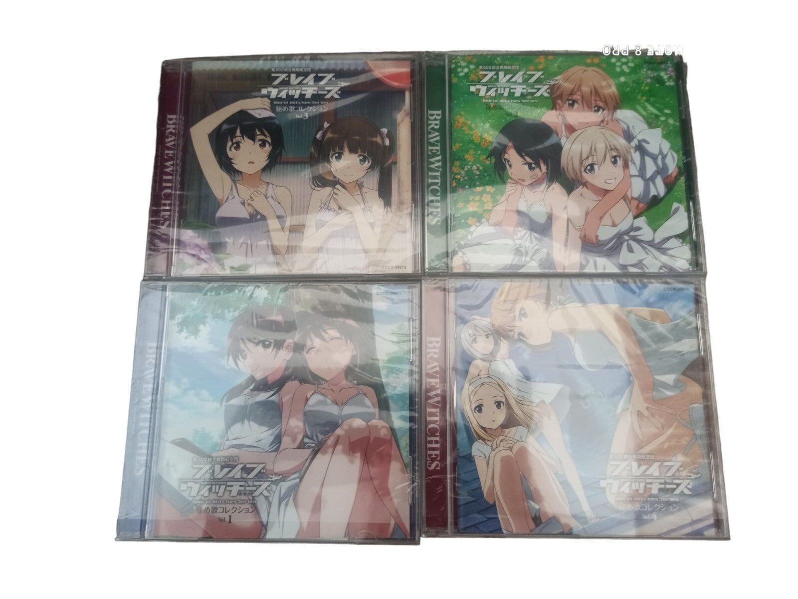 Lot 6 CD OST Brave Witches Strike Witches neufs sous blister anime japonais