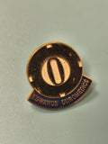Pin's vintage Edwards Duromedics noir et doré collection médicale ancien