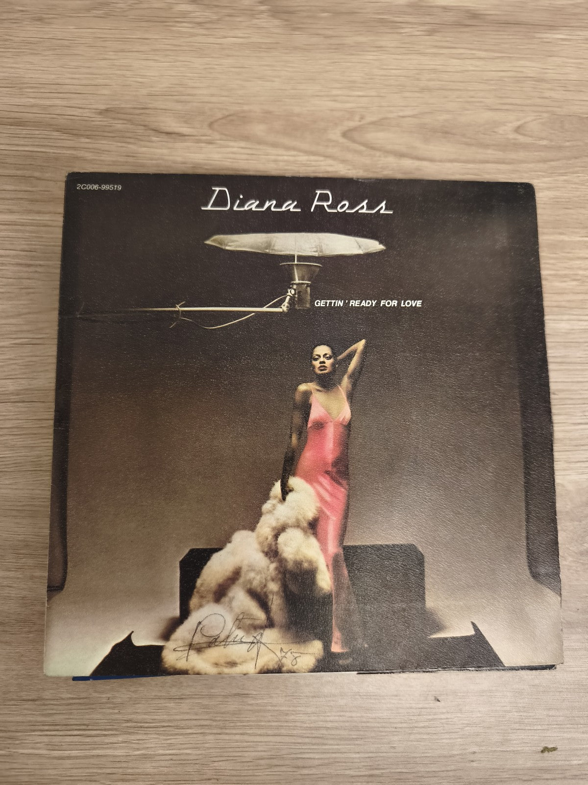 Vinyle 45 tours Diana Ross Gettin? Ready For Love pochette photo couleur (Ref 2)