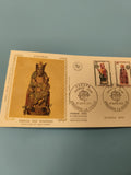 Enveloppe premier jour FDC Andorre Vierge des Remèdes Europa 1974 (Ref 11)