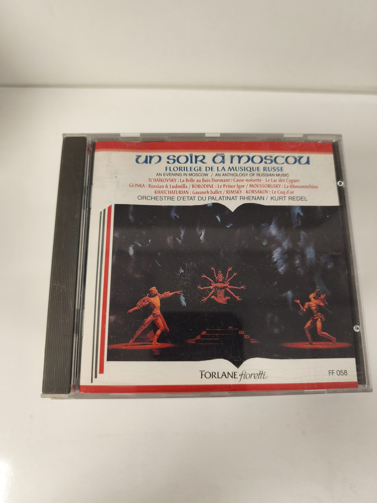 CD Un Soir à Moscou Musique Russe Orchestre Palatinat Rhenan Ballet