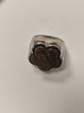 Bague rétro fantaisie ancienne pour femme, bijou vintage original, collection
