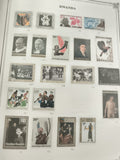 Lot timbres Rwanda République Rwandaise thématiques sport art 20c 30c philatélie