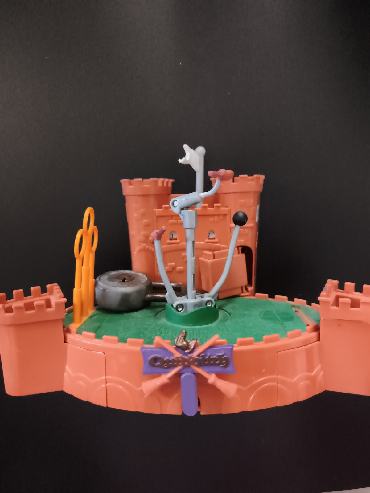 Jeu château Quidditch Harry Potter orange violet accessoire jouet décor