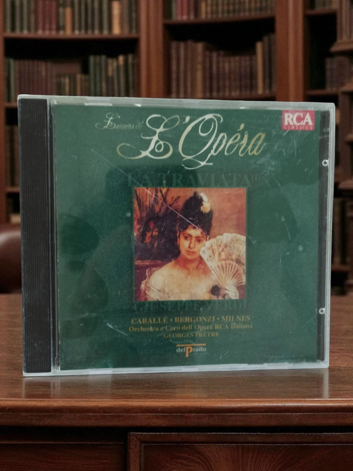 CD opéra La Traviata Verdi RCA Classics ancien vintage Caballé Bergonzi