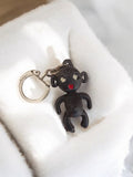 Porte-clés ancien figurine noire vintage rétro accessoire publicitaire d’occasio