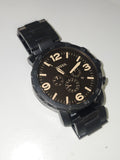 Montre homme Fossil fonctionnelle, montre-bracelet élégante d'occasion, accessoi