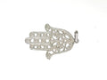 Pendentif ancien main de Fatma en argent vintage porte-bonheur bijou ethnique