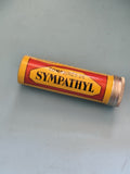 Petite boîte publicitaire ancienne en métal Sympathyl vintage rétro collection d