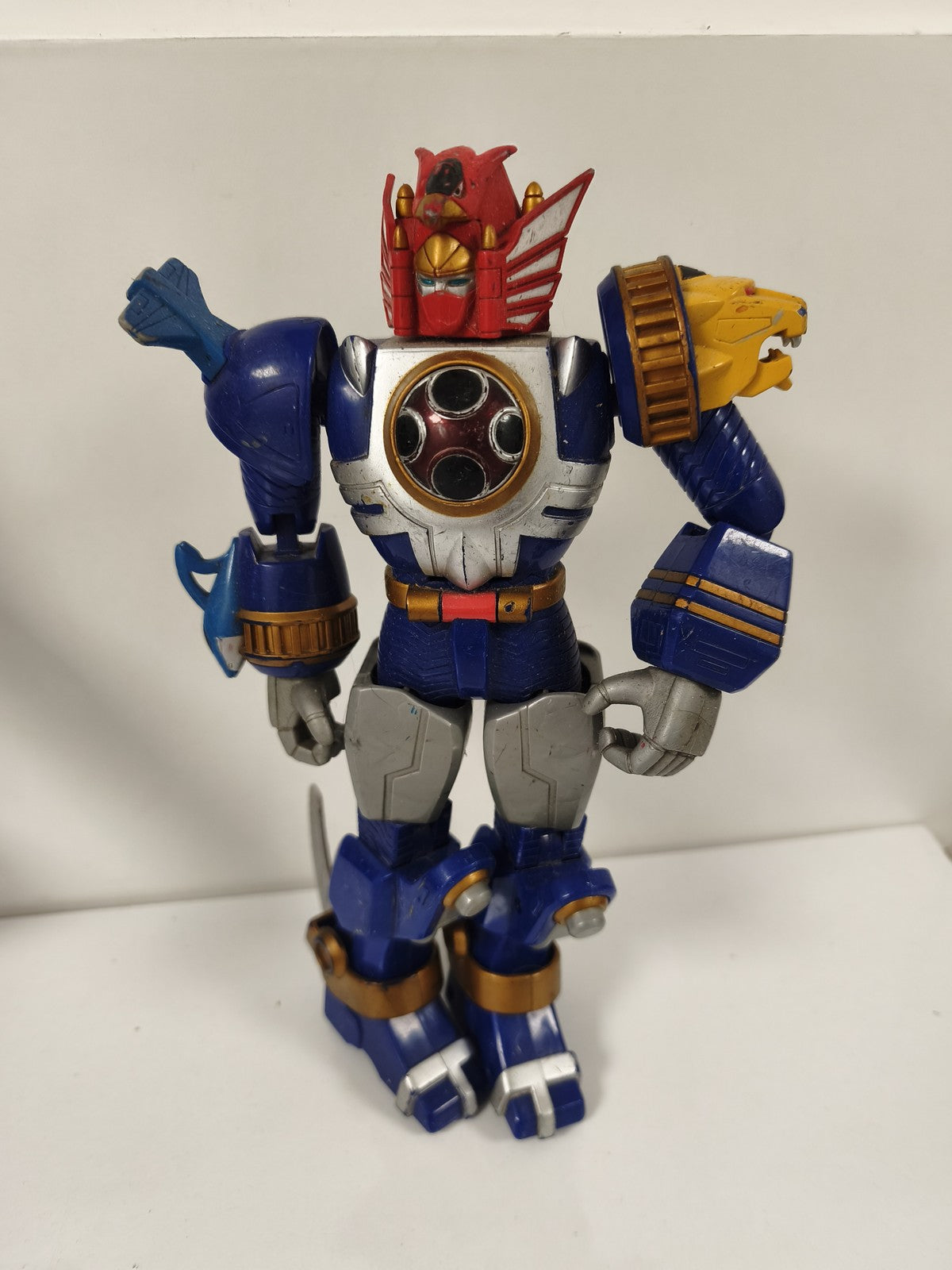 Power Rangers Ninja Storm Megazord 2002 figurine robot articulé Bandai d'occasio