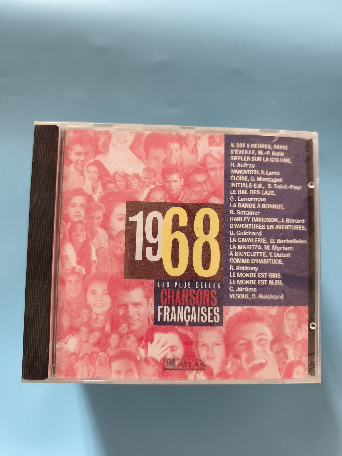 CD chansons françaises 1968 musique française succès de l'année album audio occa