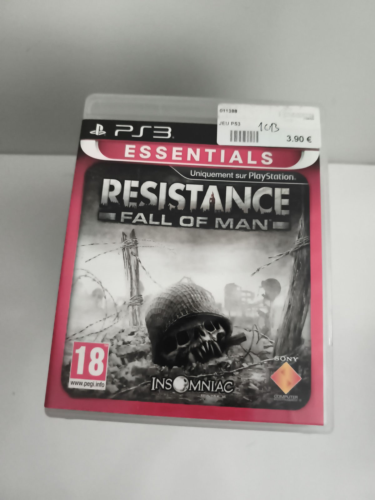 Jeu PS3 Resistance Fall of Man Essentials PlayStation 3 Sony