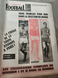 Ancien journal France Football 30 juillet 1968 vintage Herbin Bosquier Gondet