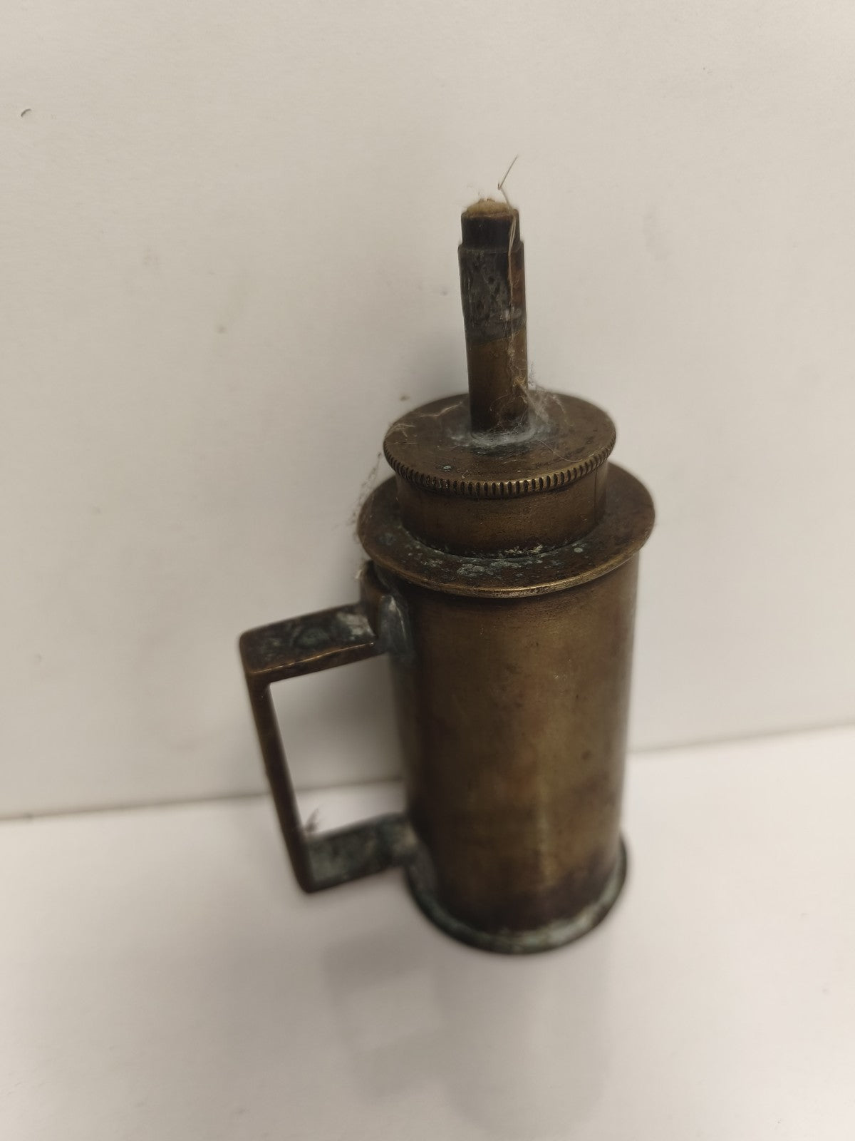 Briquet ancien militaire WW1 laiton, allumeur vintage armée 14-18