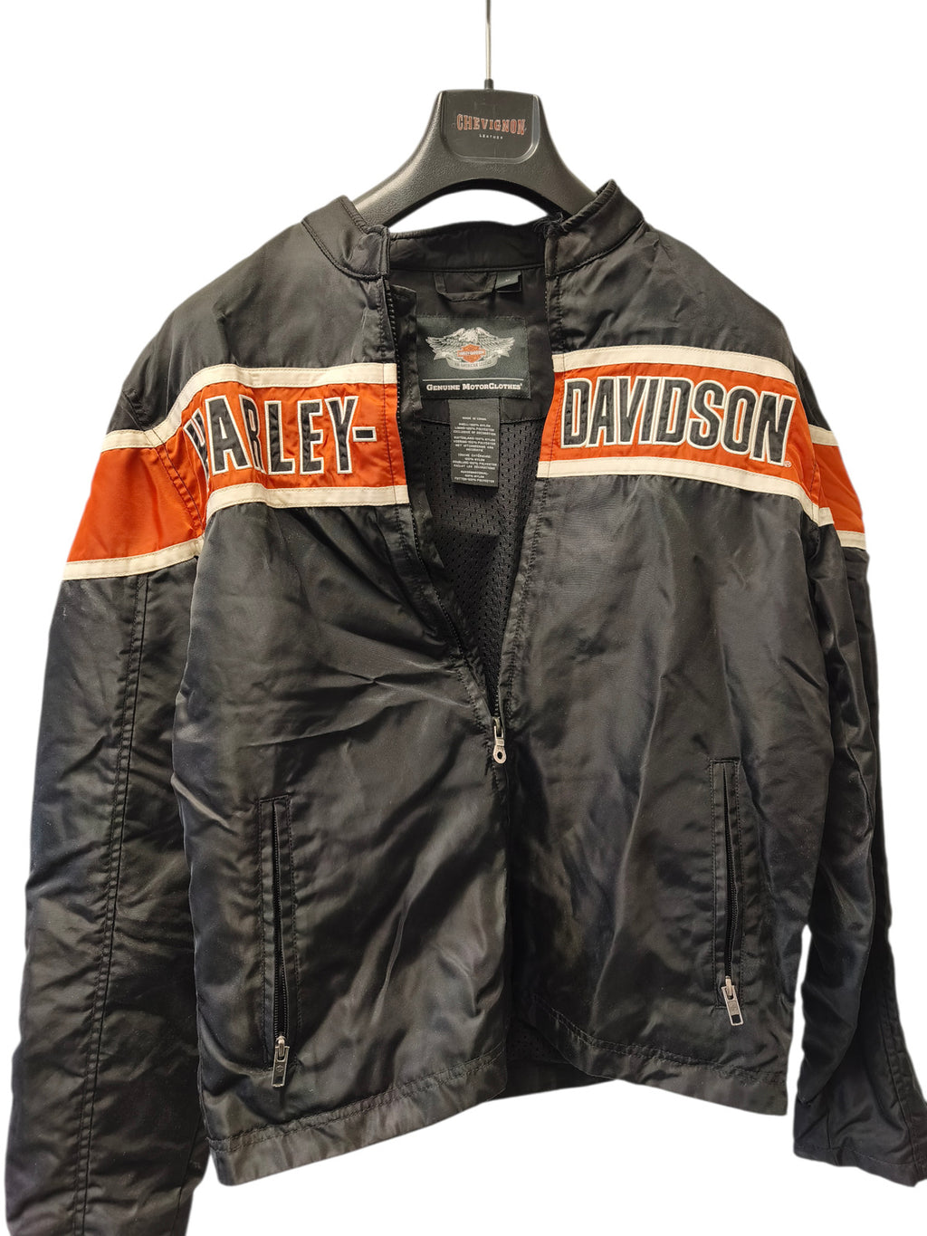 Blouson vintage homme Harley Davidson M, veste ancienne collection rétro moto