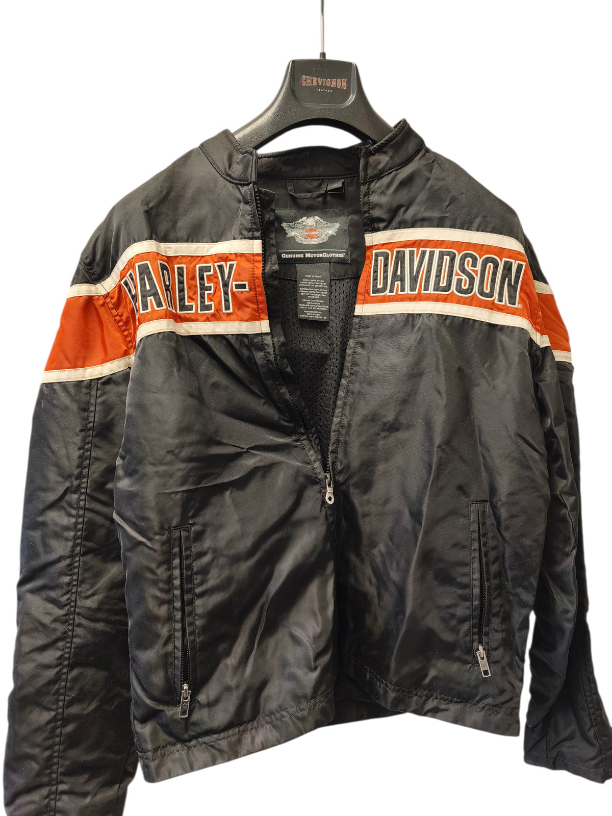Blouson vintage homme Harley Davidson M, veste ancienne collection rétro moto