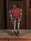 Robot vintage Zylmex Roton 1977 métal, figurine rétro jouet ancien