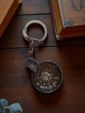 Porte-clés tastevin publicitaire vintage métal, AVIN S FRANCE, accessoire vin