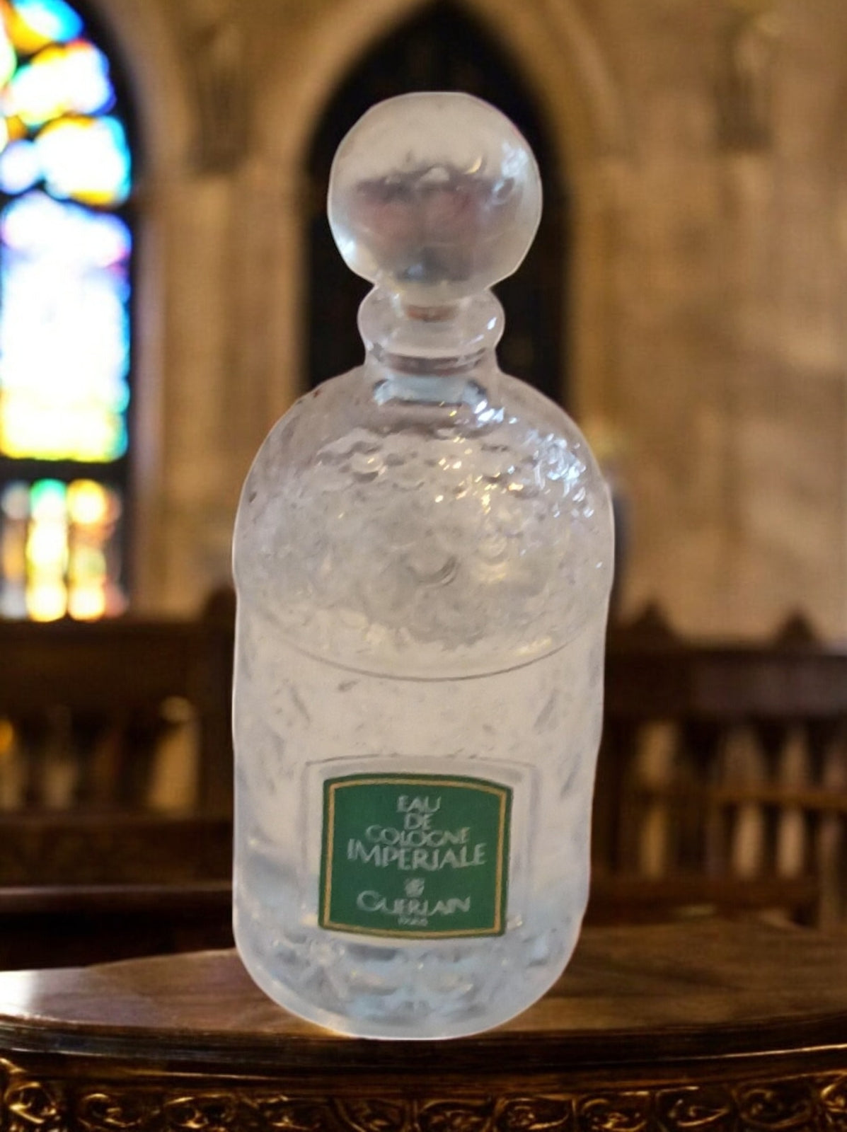 Miniature Vintage GL Parfum Bouteille Marque GL