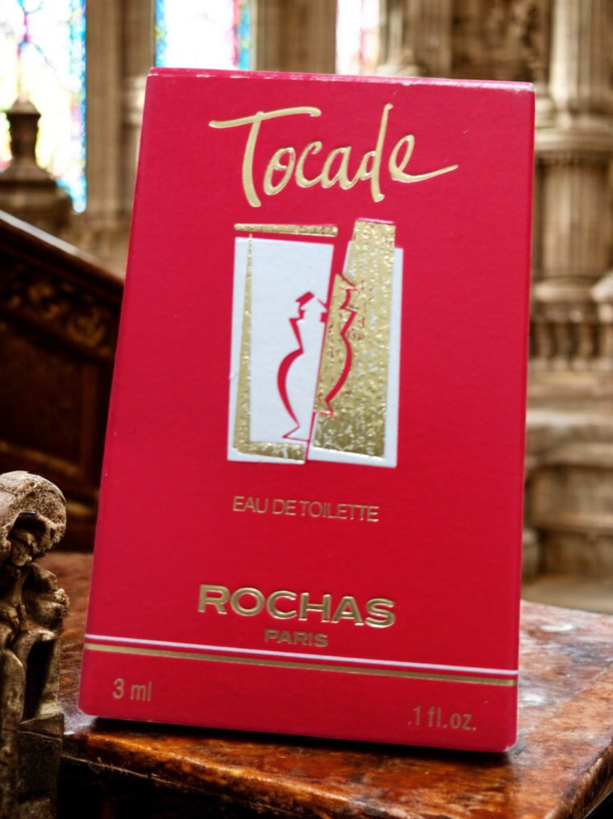 Miniature Eau de Toilette Rochas Tocade Vintage avec Boîte 3ml Parfum