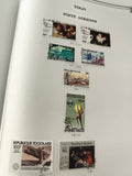 Timbres Togo Poste Aérienne oblitérés thématiques arts Rotary patrimoine