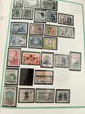 Timbres Canada oblitérés lot thématique 5c 15c philatélie album