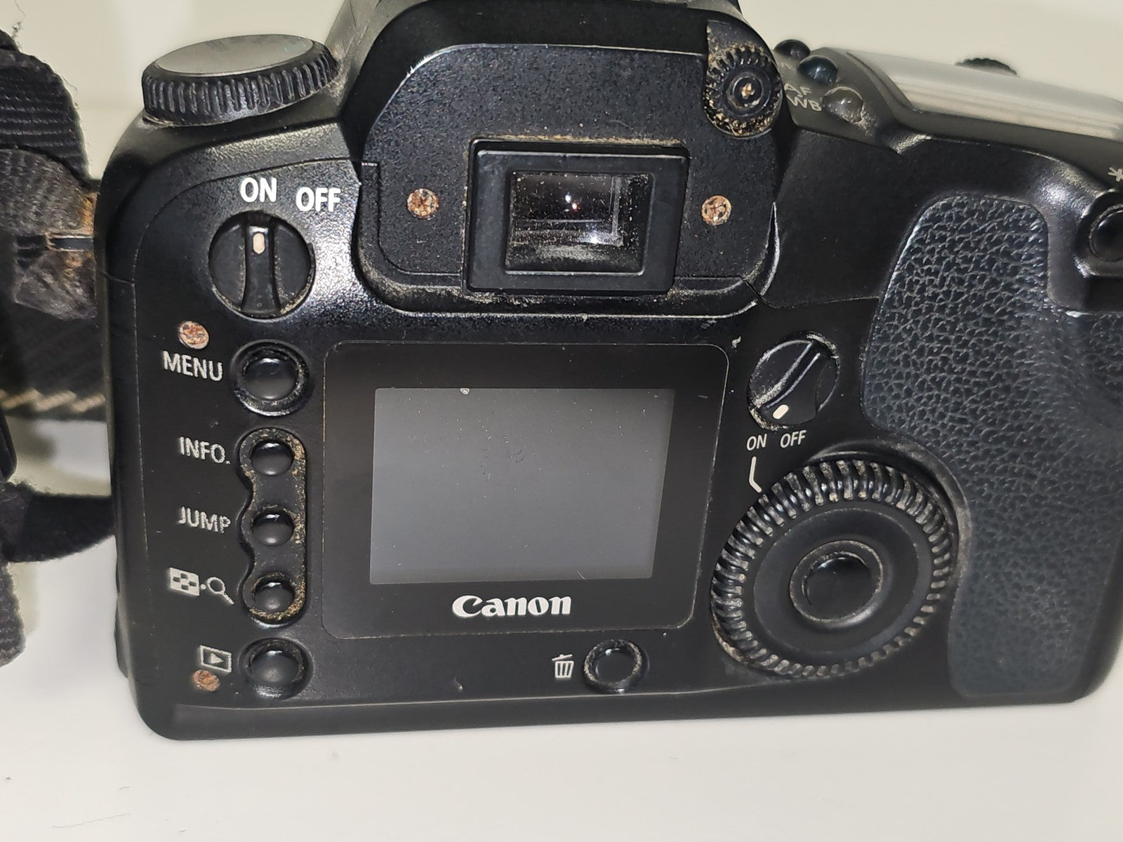 Appareil photo reflex Canon EOS D60 numérique 6MP, boîtier Canon d'occasion
